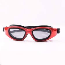 Gafas de Natación Silicona Rojas con Protección UV