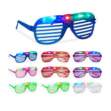 Set de 10 Gafas LED Multicolor para Fiestas