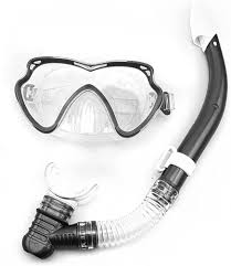 Máscara de Snorkel Antivaho para Niños - Ojos Grandes