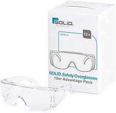 Gafas de Seguridad SOLID: Ajuste Perfecto y Lentes Resistentes