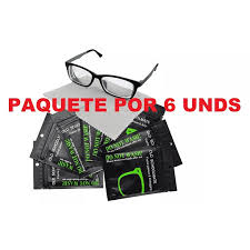 Paño Antiempañante para Gafas y Cascos - 6 Piezas
