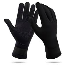 Guantes de Buceo Neopreno Negro 3mm HOLEMZ