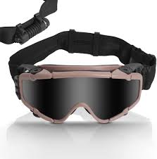 Gafas Antivaho WLXW con Ventilador Ajustable para Airsoft y Paintball