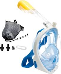 Snorkel de Cara Completa con Almohadilla Antifugas