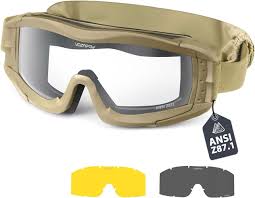 Gafas Antivaho VOZAPOW para Airsoft - ANSI Z87.1
