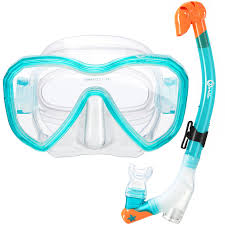 Máscara de Buceo Dorlle para Niños - Snorkel Antifugas y Antivaho