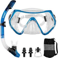 Set de Snorkel APLOS para Adultos - Máscara Antifugas