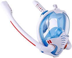 Máscara de Snorkel ISTOVO: Silicona Doble Tubo para Adultos