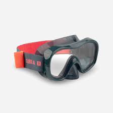 Careta de Snorkel Subea 520 Negra para Adultos