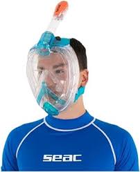 Máscara de Snorkel Completa SEAC Amica para Adultos y Niños