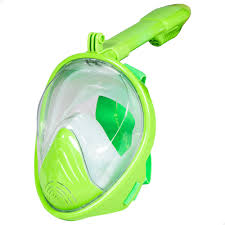 Máscara de Snorkel Infantil AKTIVE Aqua Sport Verde
