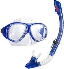 Máscara de Buceo con Lentes para Miopía