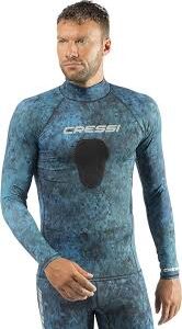 Protector de Erupción Cressi Camuflaje Unisex para Videomakers