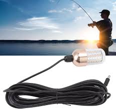 Lámpara de Pesca LED Sumergible 30W IP68 con 60 LEDs