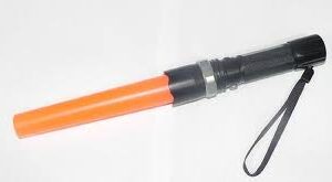 Linterna Táctica Recargable 12W con Cono Naranja