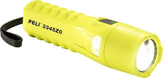 Linterna LED Peli 3345 ATEX Zona 0 para Bomberos