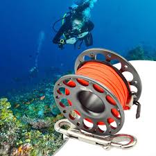 Carrete de Buceo de Aluminio 30m