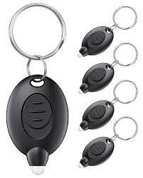 Pack de 5 Llavero Linterna LED Pawfly - Luz Mini 12 Lúmenes