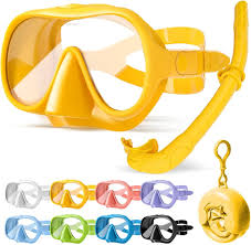 Juego de Esnórquel HINATAA para Adultos - Gafas de Buceo Sin Marco