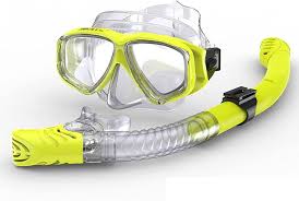 Conjunto de Snorkel Seco y Máscara de Buceo