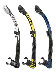 Snorkel Cressi Alpha Ultra Dry Negro