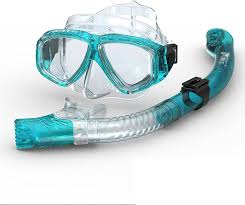 Conjunto de Snorkel Seco y Máscara de Buceo