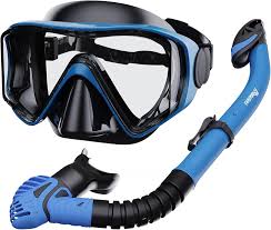 Gafas de Buceo Adulto con Snorkel Antivaho y Bolsa
