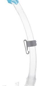 Tubo de Snorkel Cressi México Unisex Transparente/Aquamarina