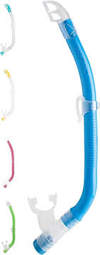 Tubo de Snorkeling Cressi Colorama para Niños - Azul