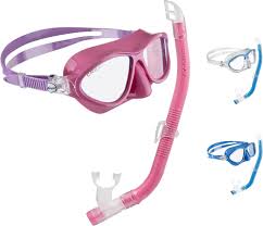 Kit de Snorkeling Cressi Moon Kid - Rosa/Lila