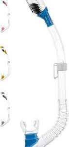 Cressi Minidry: Tubo de Snorkel Infantil Transparente