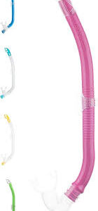 Tubo de Snorkeling Cressi Colorama para Niños - Rosa