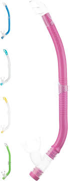 Tubo de Snorkeling Cressi Colorama para Niños - Rosa