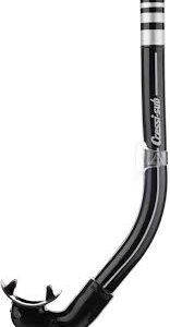 Tubo de Snorkel Cressi America Unisex - Negro