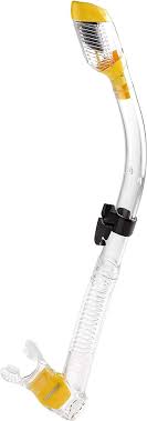 Snorkel Seco para Adultos Cressi con Protector y Válvula Superior