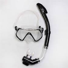 Máscara de Buceo Profesional Antivaho y Snorkel