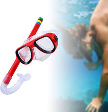 Oshhni Snorkel Kids: Máscara Semi Seca