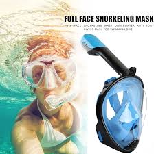 Set de Snorkel Máscara Facial Completa