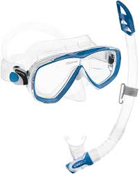 Conjunto Máscara Estrella & Gamma Clear/Blue