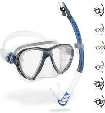 Juego de Esnórquel Big Eyes Evo Ultra Dry de Cressi