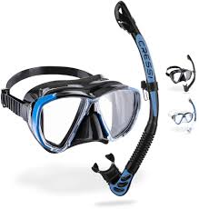 Combo CRESSI Big Eyes + Alpha U.D. Negro/Azul