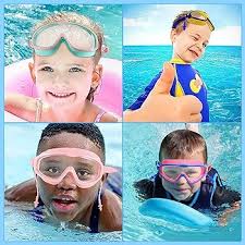 Kiomdsr: 2 Gafas de Natación Antivaho para Niños