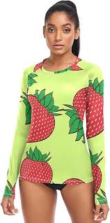 Camisetas Antierupción para Buceo Femeninas