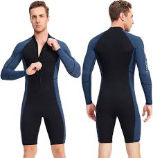 Traje Neopreno Corto 1.5mm para Hombre - Ideal para Snorkel y Surf
