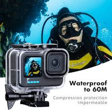 Carcasa Impermeable para GoPro con 3 Filtros