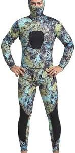 Juego de Buceo HXHH: Arpón Camuflaje 3MM