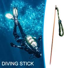 Bastón de Buceo GEDOX para Adultos - Aluminio y Cuerda Trenzada