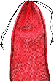 Bolsa de Red para Buceo y Natación - Rojo