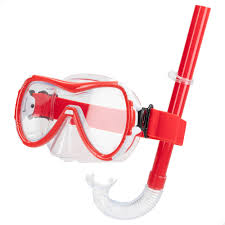 Kit de Snorkel Infantil AKTIVE Aqua Sport: Máscara y Tubo Ajustables
