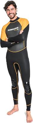 Traje de Buceo Subacqua Palau para Hombre - Negro